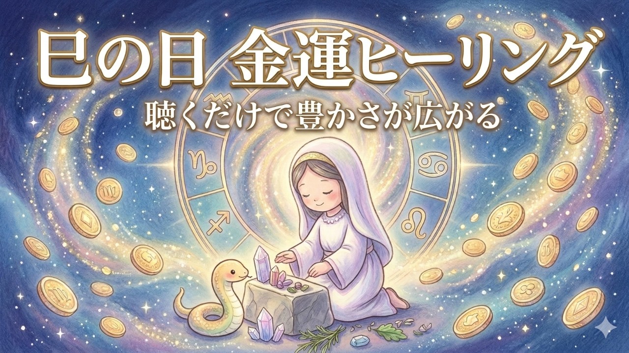 巳の日 金運ヒーリング