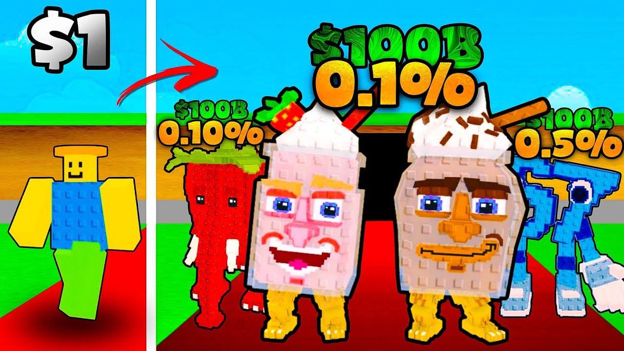 0 to $10 Trillion Using Only $100B Brainrots (0.1% Chance!) in Steal a brainrot!
