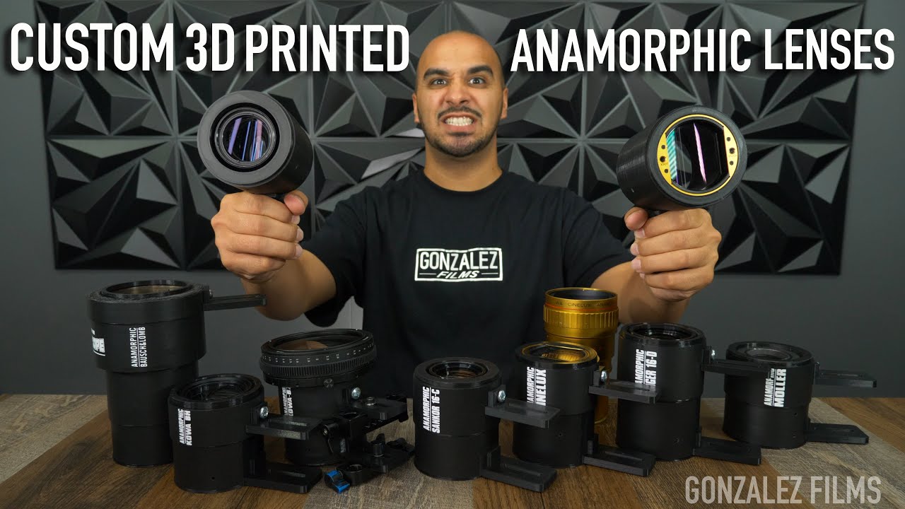 Custom Anamorphic Lens Housings 4k 2023