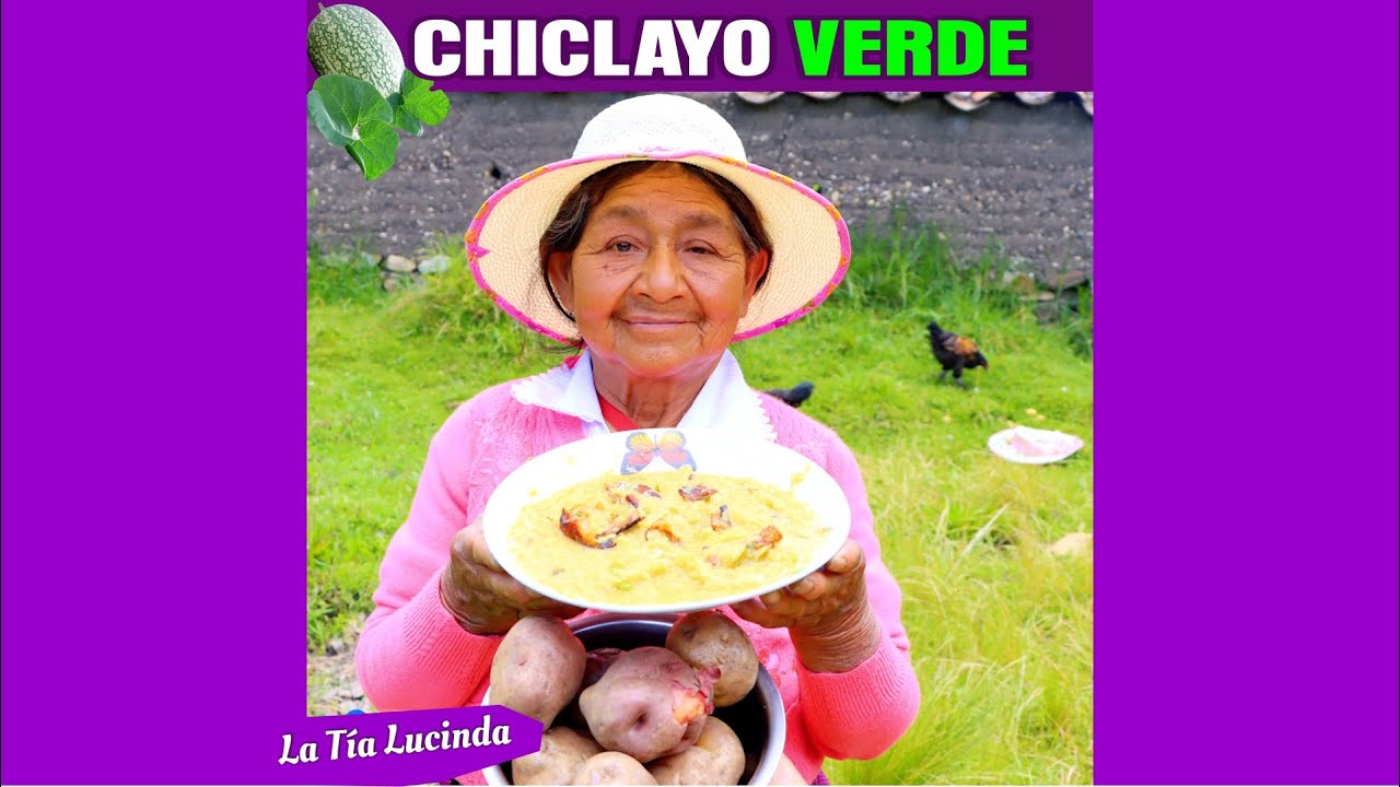 Preparando Chiclayo verde (calabaza) - La tía Lucinda