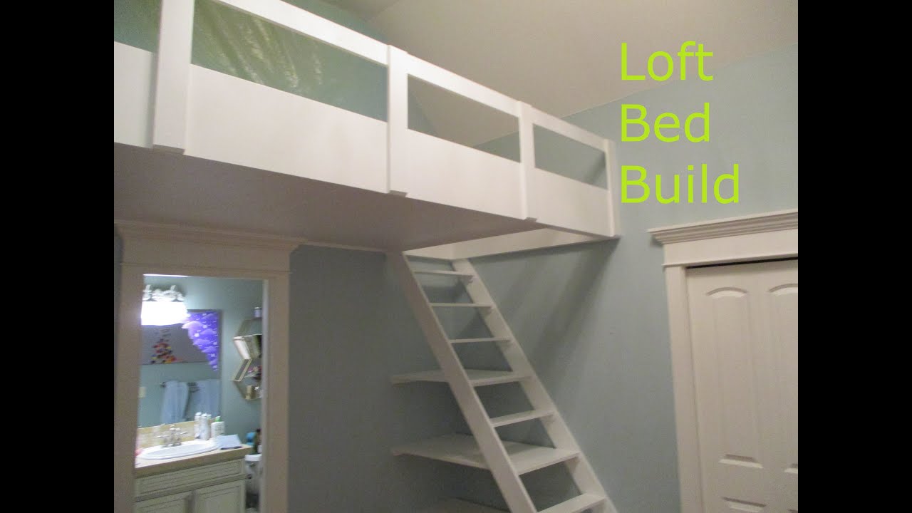 Loft Bed Build - DIY - How to build a loft bed
