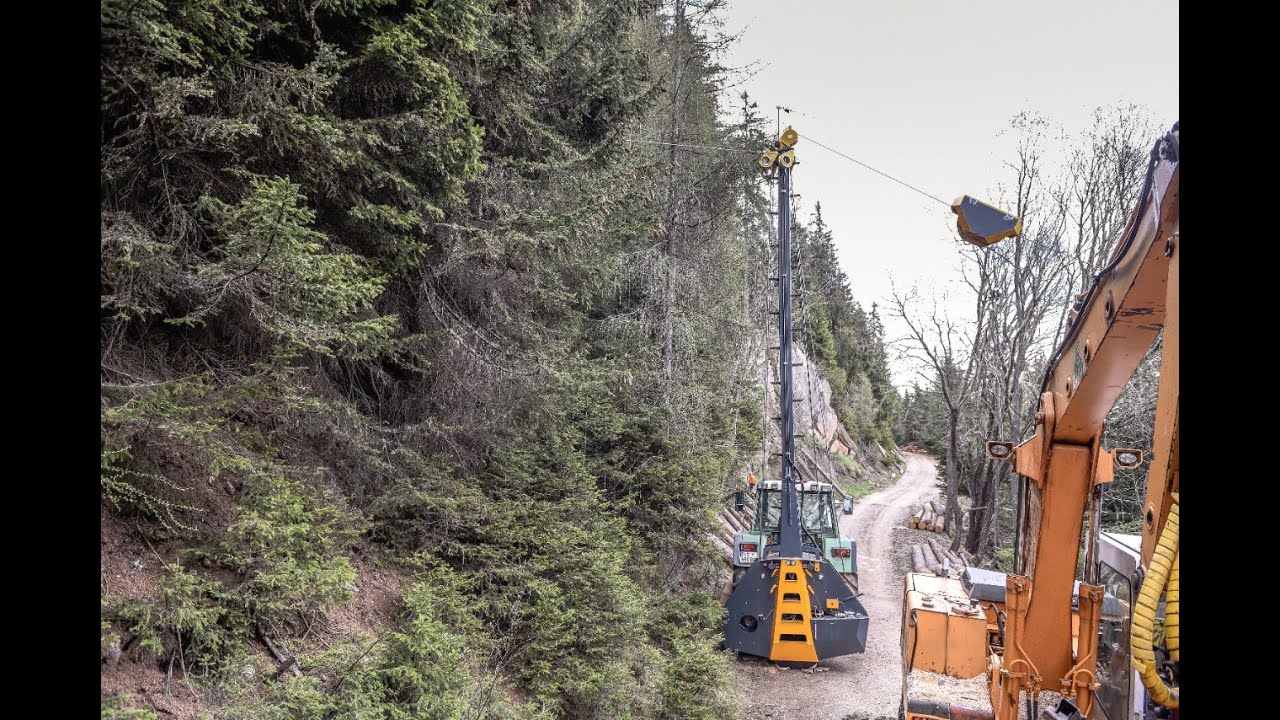 Cable Way System COBRA by Uniforest