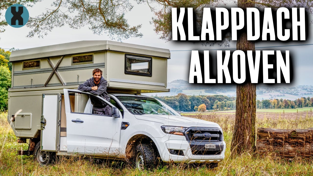 Pickup Alkoven-Kabine mit Faltdach von Impala || Wohnkabine mit Parallel-Hubdach (🇩🇪+🇬🇧🇺🇸)