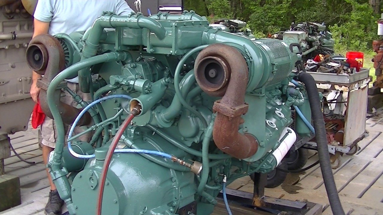 Detroit Diesel 8V71TI w/ Allison 3-1 Transmission for Sale