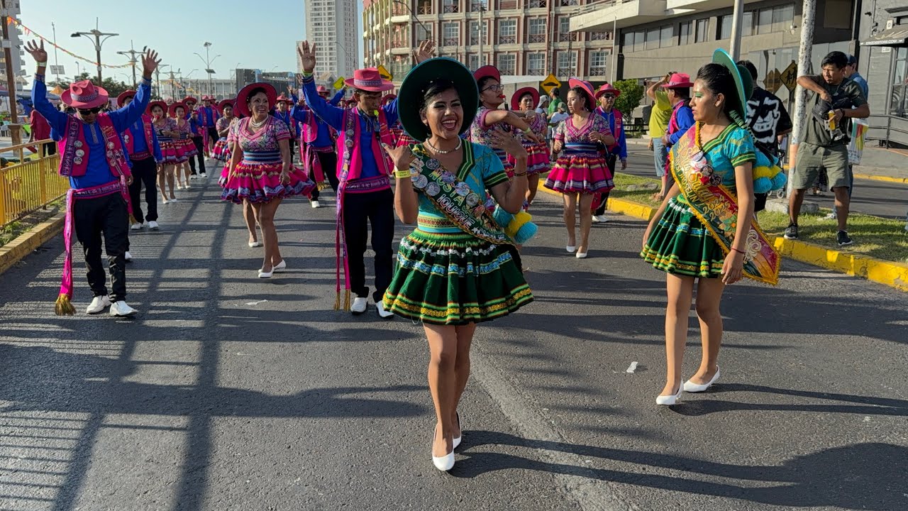 🎊🎺Salay Bolivia ~ Carnaval Andino Iquique 2025 D~2🎊🎺
