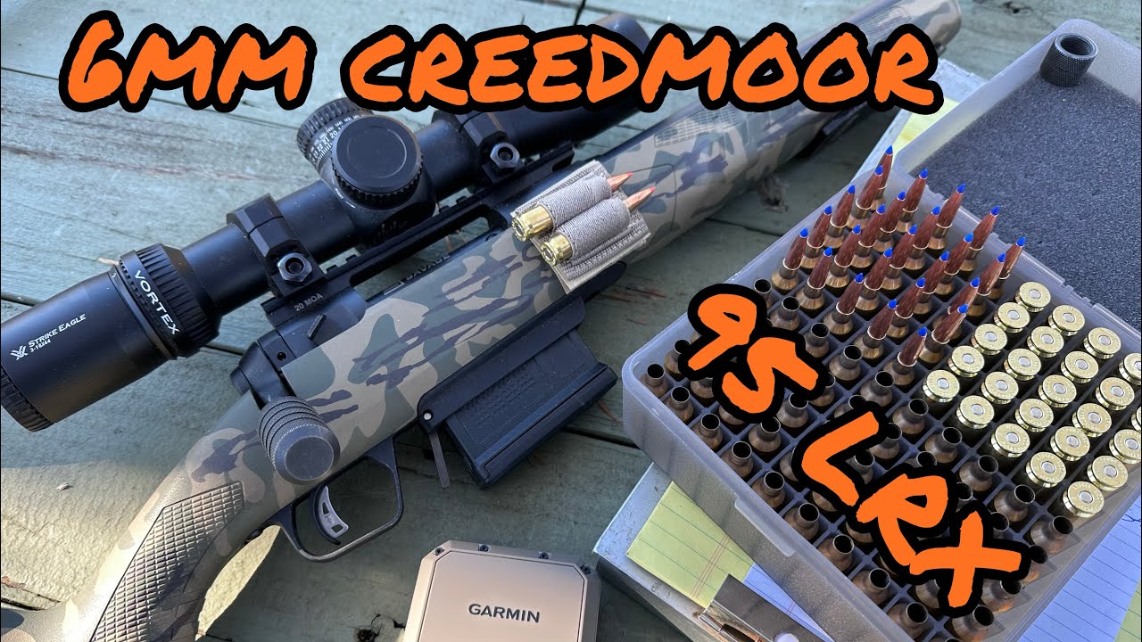 6mm Creedmoor Barnes 95LRX & 85 TSX