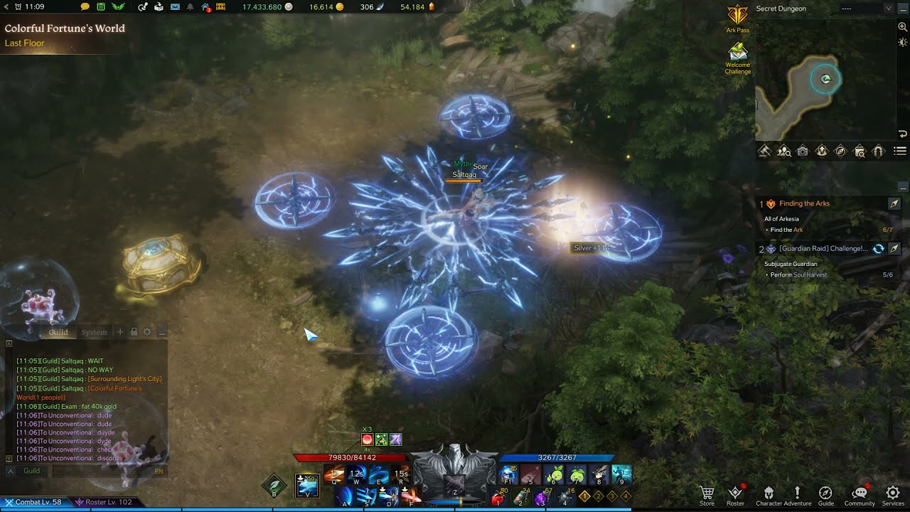 Lost Ark South Vern Relic Map