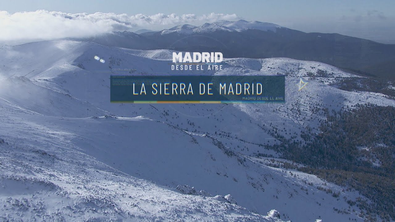 Madrid desde el aire - La sierra de Madrid