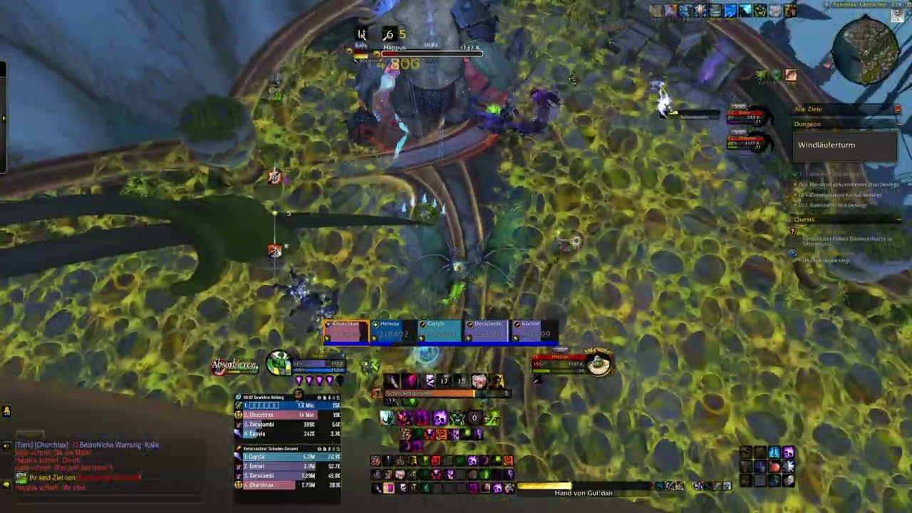 Windrunner Mythic Warlock POV