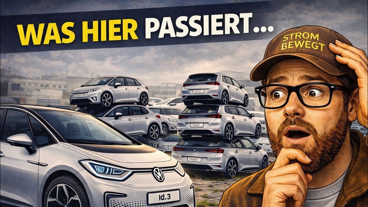 Keiner wills sie haben! In den Höfen der Händler stapeln sich die E-Autos!