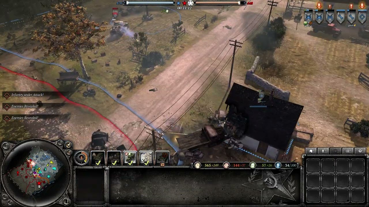 [Company of Heroes 2] 3v3 Across the Rhine
