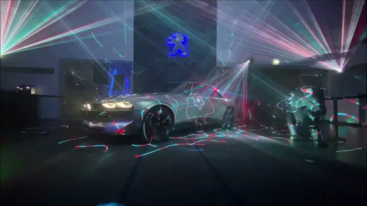 Peugeot E-Legend - Car Laser Mapping with Pangolin Beyond