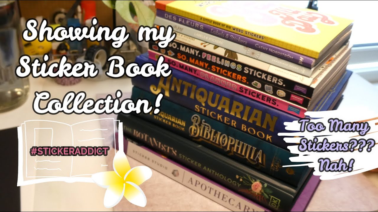 MY STICKER BOOK COLLECTION | Showing you all of my sticker books 😮‼