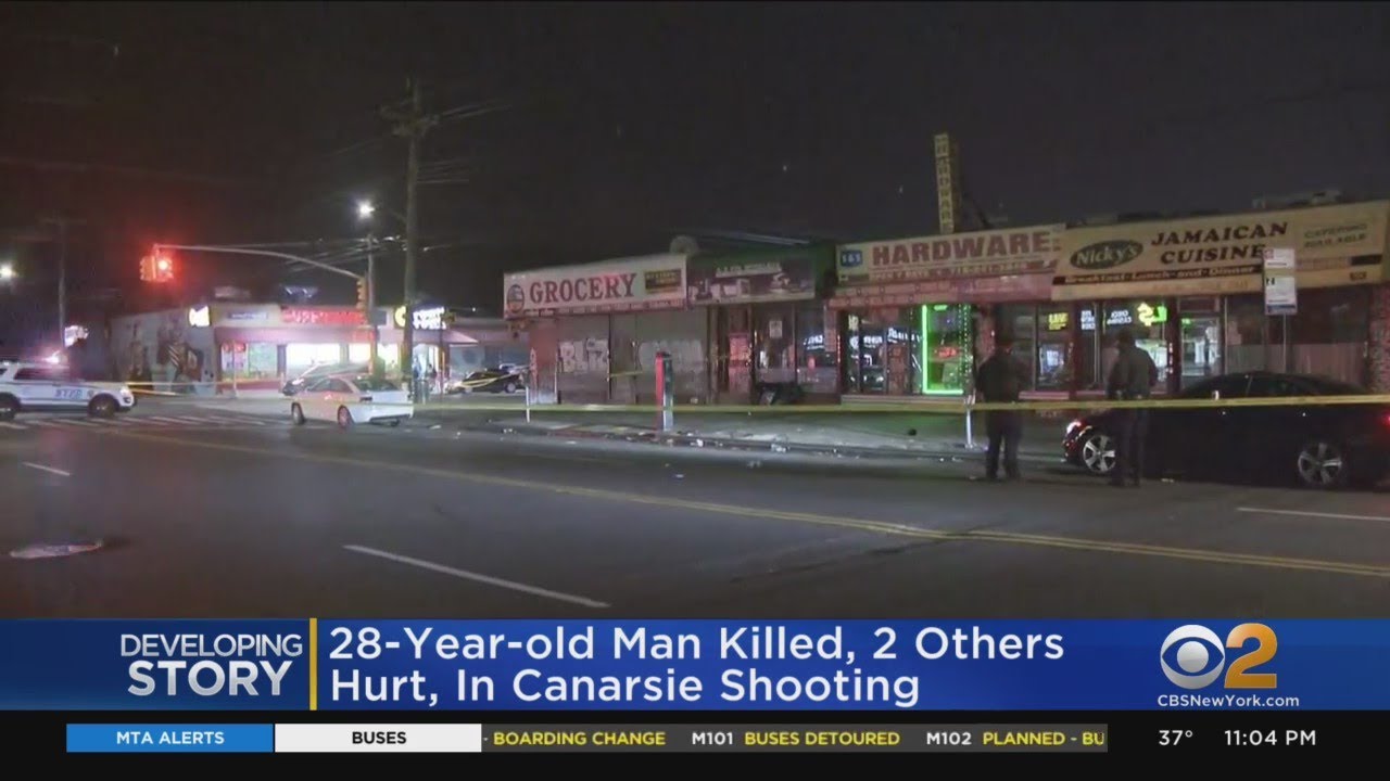 28-Year-Old Man Killed, 2 Others Hurt In Canarsie Shooting