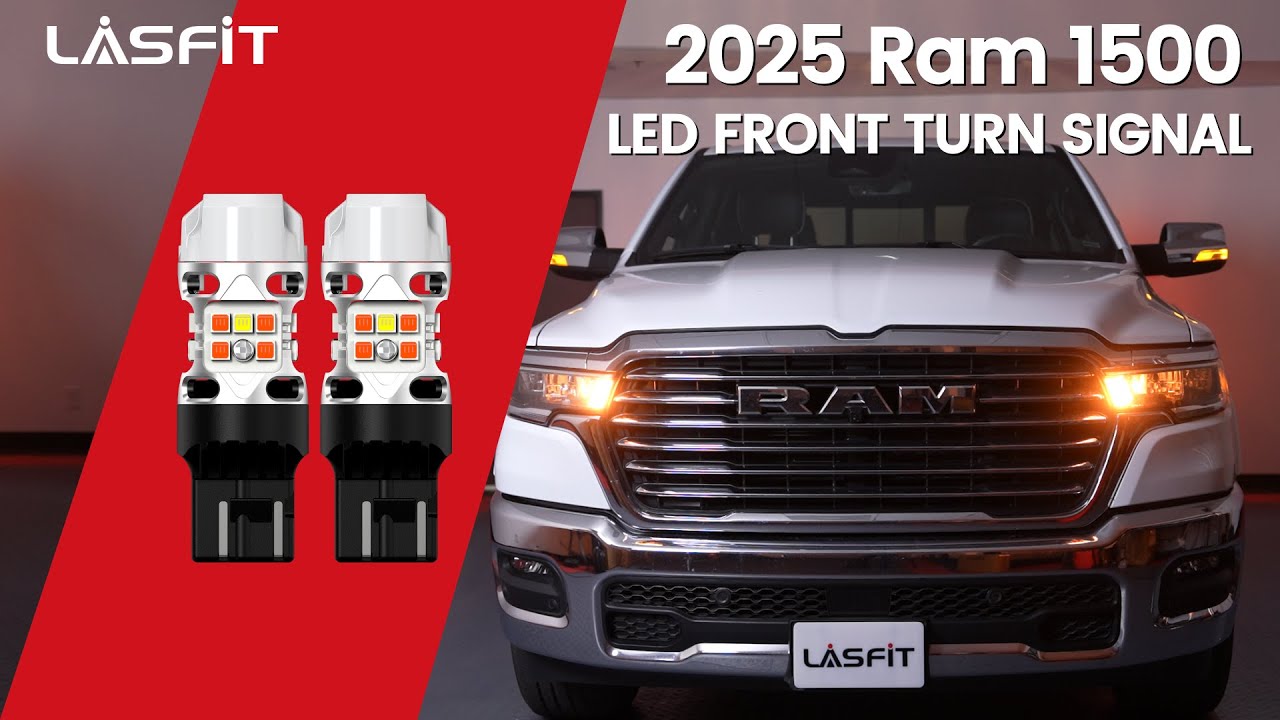Светодиодный фонарь указателя поворота Lasfit LED для Ram 1500 2025 года [Установка и обзор]
