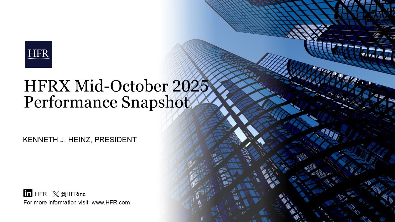 HFRX Indices Mid-October 2025 Performance Update | HFR (Hedge Fund Research, Inc.)