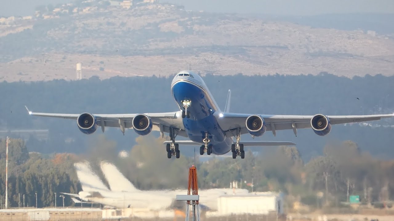 Plane spotting at Ben gurion airport 04.2025 part 2