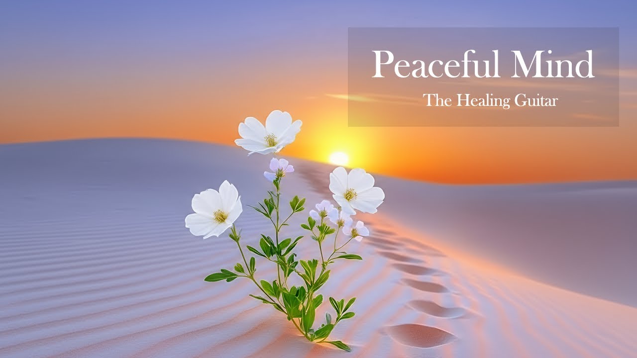 Golden Hour Deep Sleep 🌅 Healing Acoustic Guitar Melodies for Relaxation & Quiet Mind 🎸💤