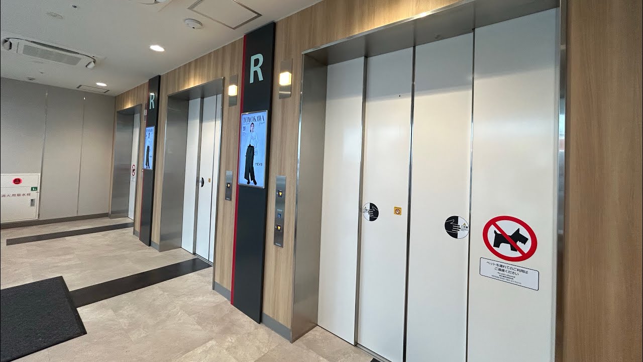 【裏切る制御】イオンモール豊川のエレベーター/AEON MALL Toyokawa Elevator〜2024〜