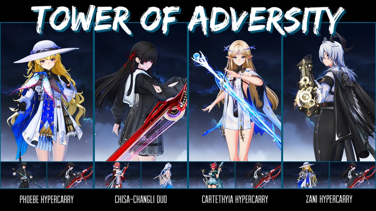 Wuthering Waves v2.8 [ToA (Hazard Zone) gameplay] ft. S1R1 Chisa