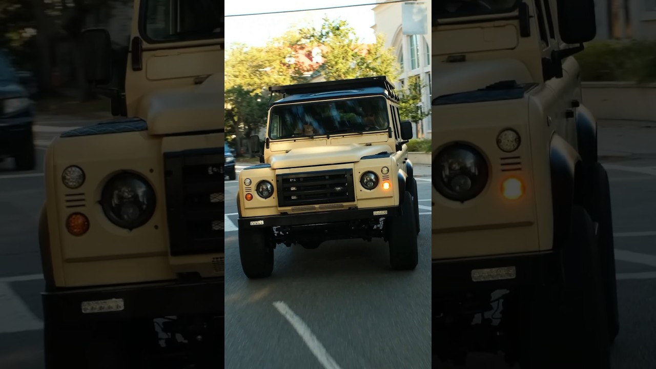 Let&rsquo;s drive a Custom Land Rover Defender 110 by HIMALAYA #landrover