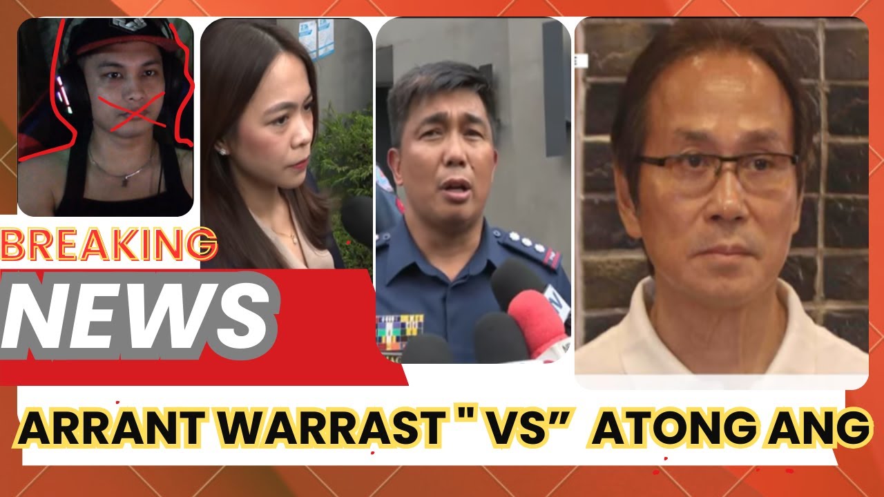 ARREST WARRANT PARA KAY ATONG ANG SINERVE SA KANYANG BAHAY GINAMITAN PA NG HAGDANAN? -RMGnews TV