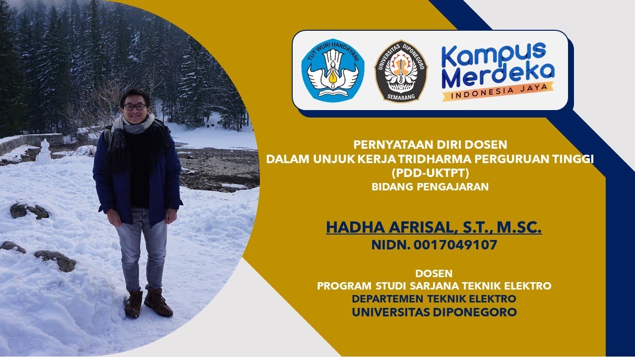 Video PDD-UKTPT Pengajaran Serdos SMART 2022 - Hadha Afrisal - Universitas Diponegoro #SERDOS