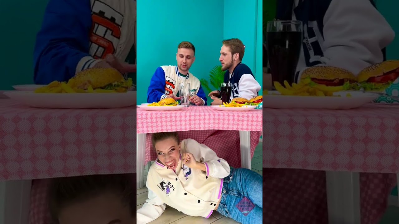 Oma isst unter dem Tisch?! 🍽️ Niemand hat das kommen sehen!