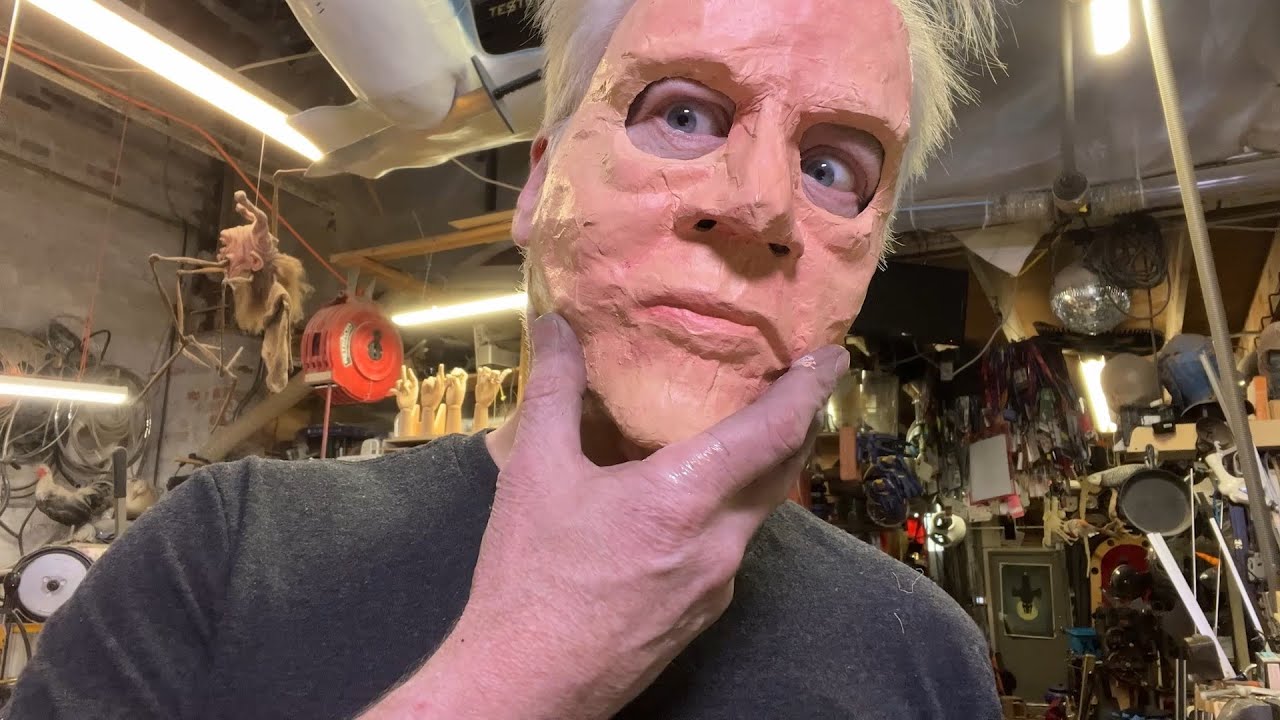 Adam Savage's One Day Builds: Papier-Mâché Mask!
