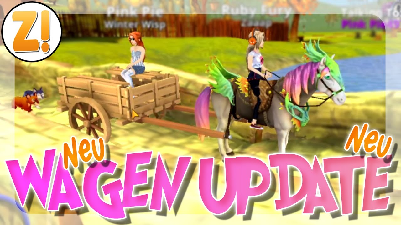 KRASSES NEUES UPDATE - WAGEN FÜR ALLE 🐴 | HORSE RIDING TALES [HRT]
