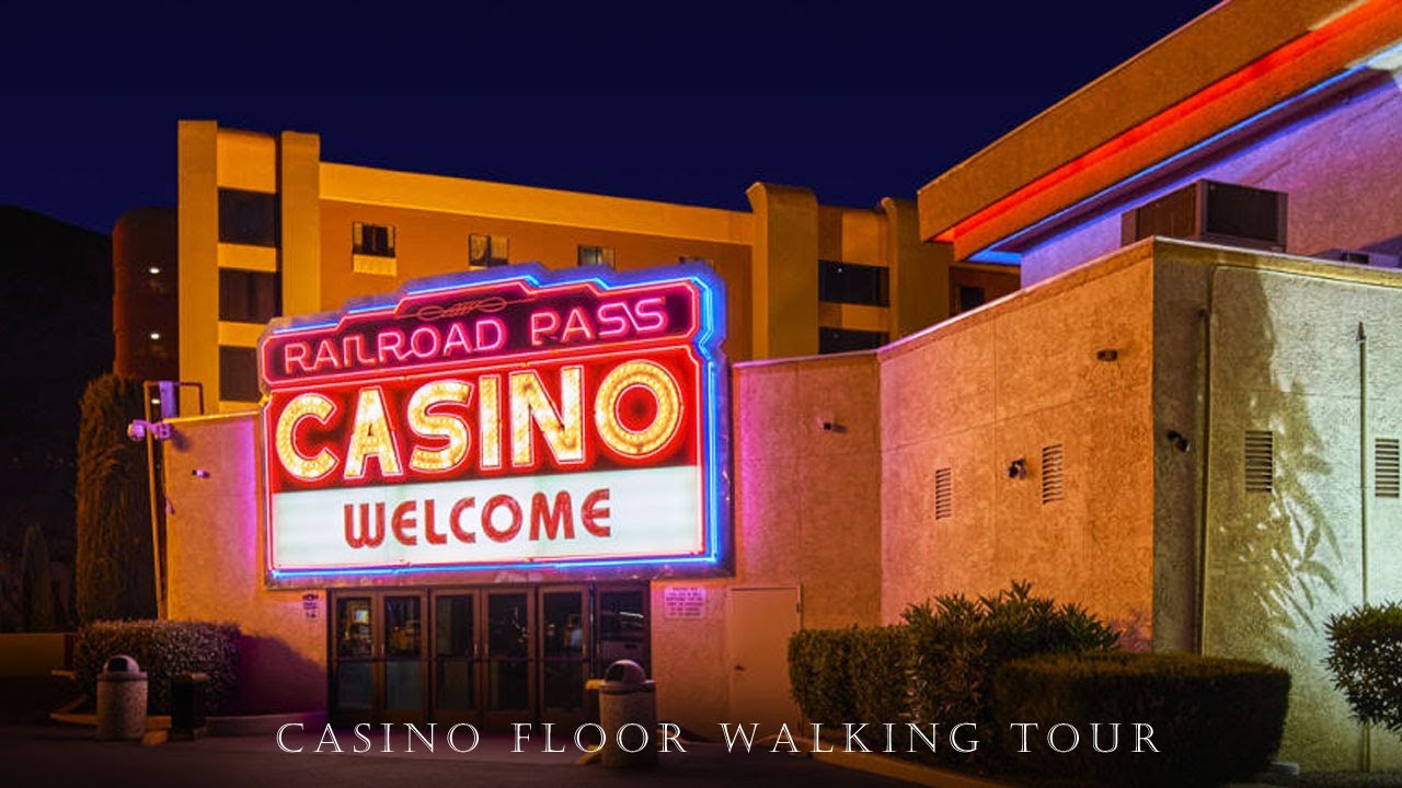 RAILROAD PASS CASINO  in HENDERSON Nevada : WALKING THE CASINO FLOOR