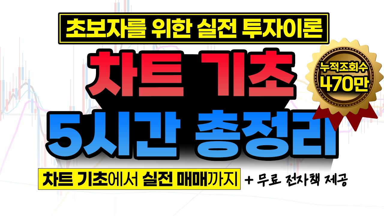 투자자라면 반드시 알아야 할 차트 보는 법, 한방에 끝내기