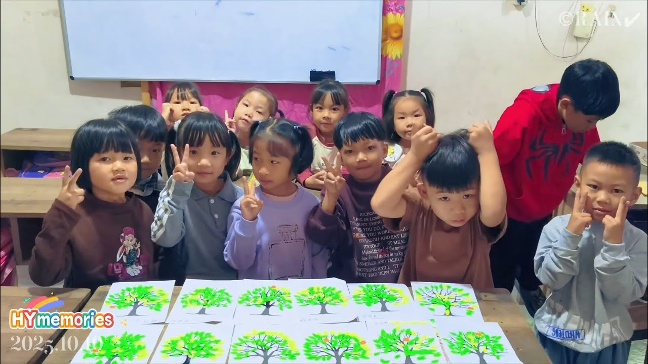 Kids Craft: Paper Leaf Tree 🌳🍁 |ツHYmemories