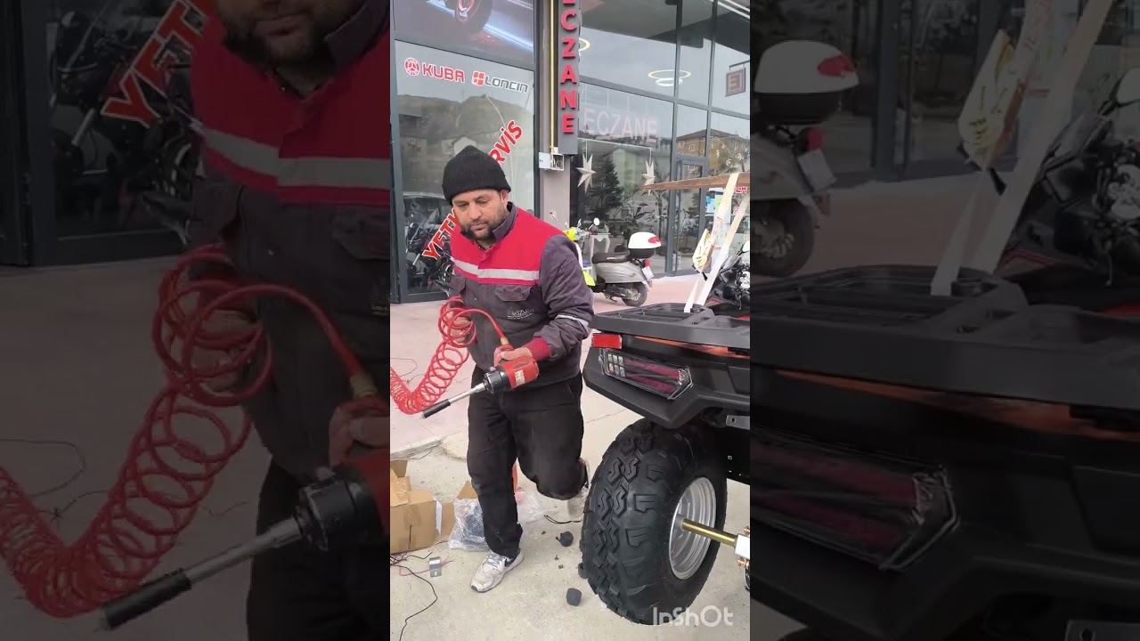 KUBA motosiklet ATV LONCiN VİP TRUCK 250 MONTAj