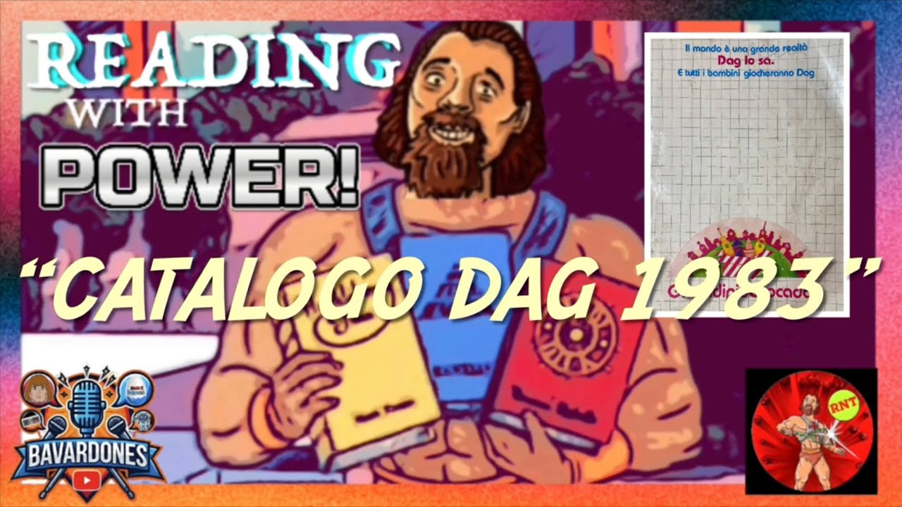 READING WITH POWER! “CATALOGO GIOCA DAG (DISTRIBUZIONE ASSOCIATA GIOCATTOLI 1983)