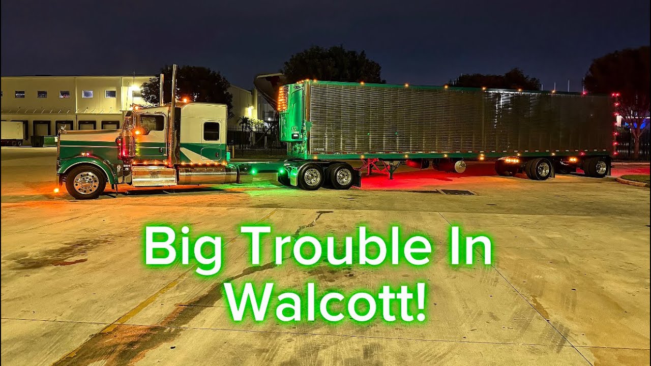The Coldest Weather My Truck Has Driven In! | Forgetting My ID At Home | LTL Trucking In The Midwest