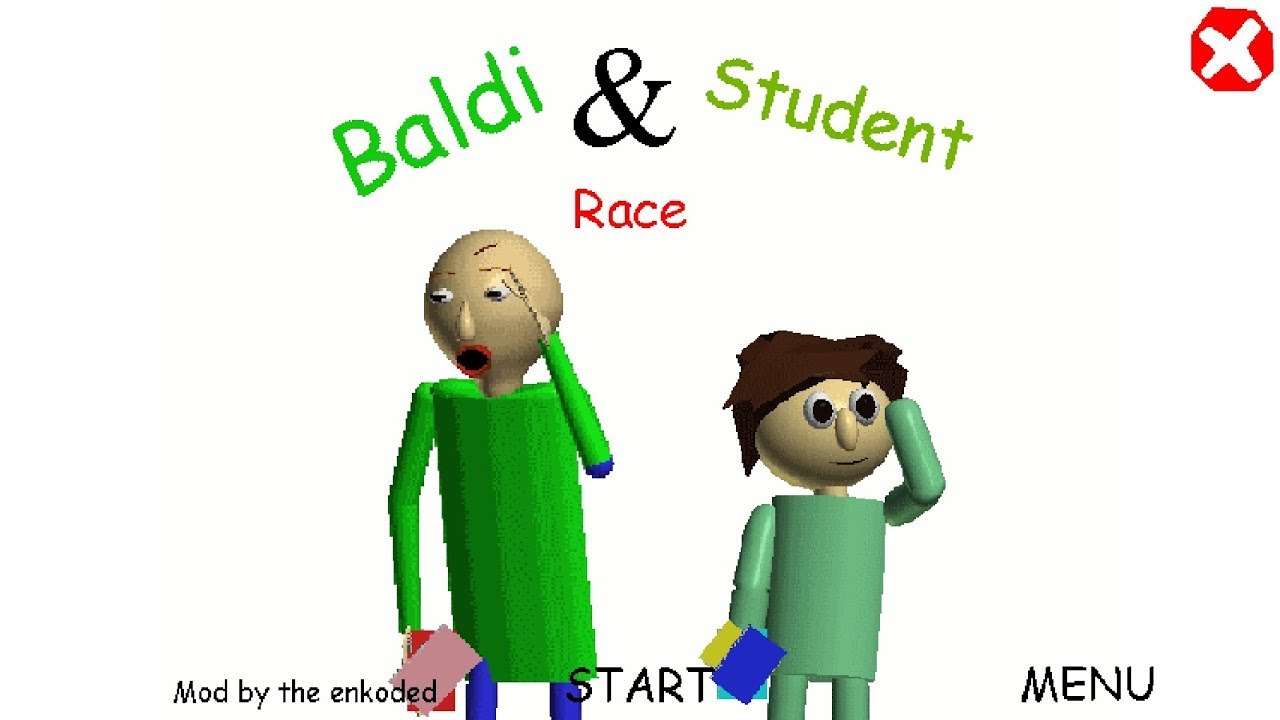 Can I Beat Baldi in a Race - Baldi & Student Race.