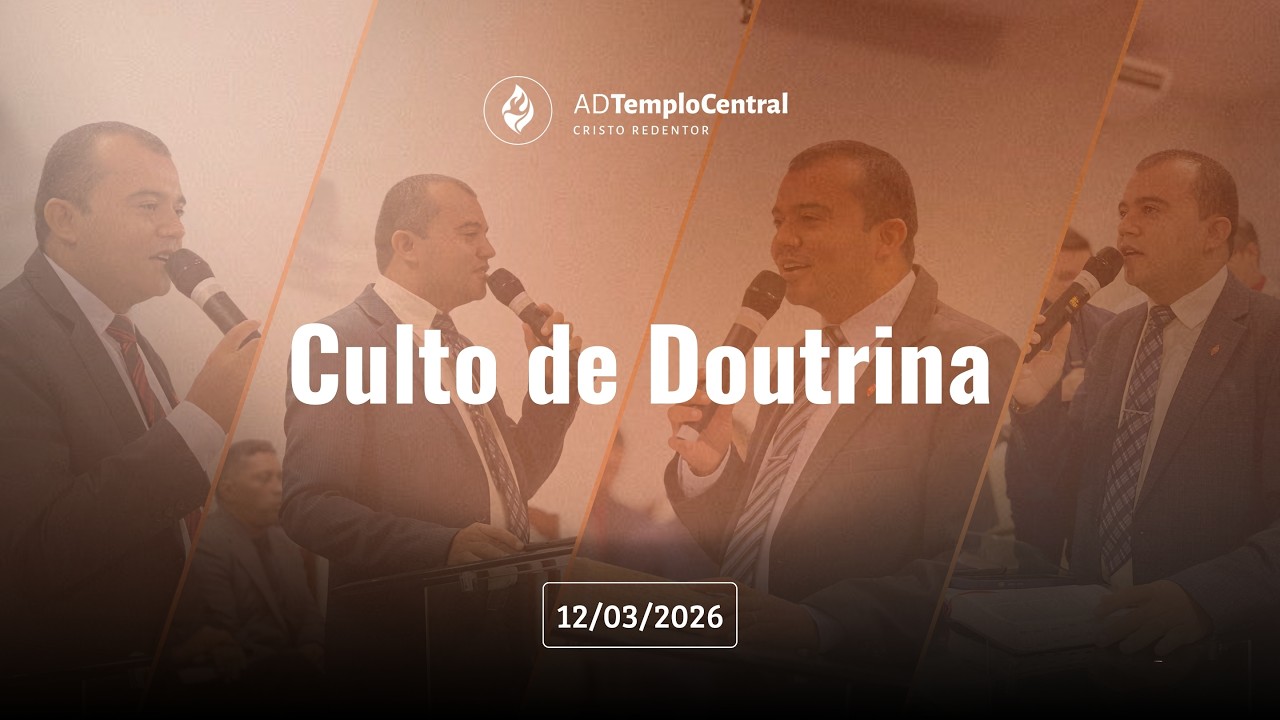Culto de Doutrina | Lição da Tentação (Mt 4.1-11) Part. 2 | Pr. Cláudio Peixoto