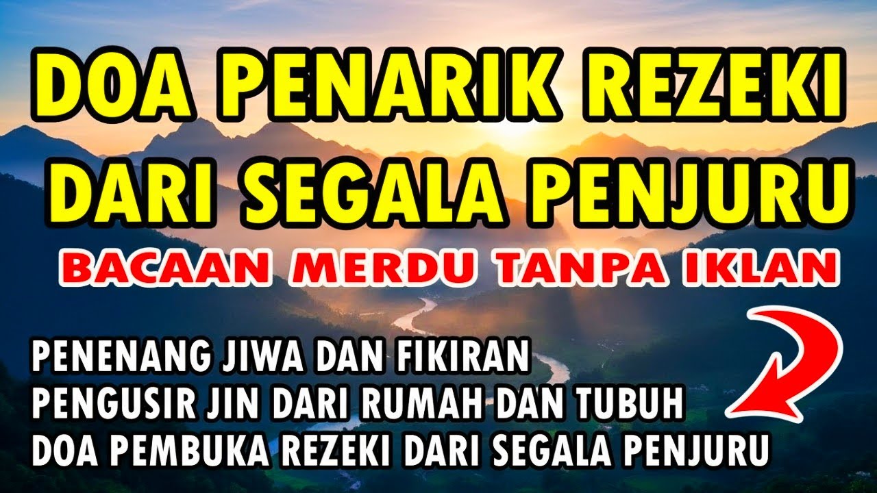 TERBUKTI‼️ Banyak yang Mendadak Dapat Keajaiban Setelah Dengar Ini | Ayat Penarik Rezeki