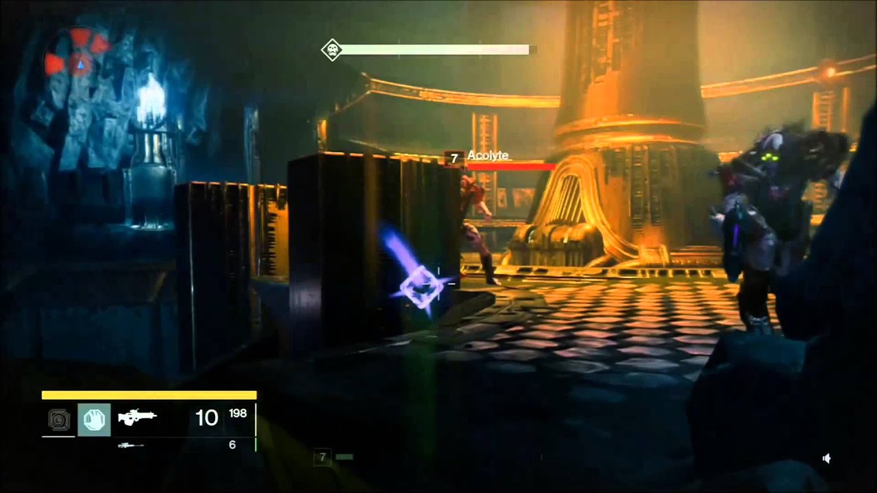 Destiny Warlock Level 7 Scatter Grenade