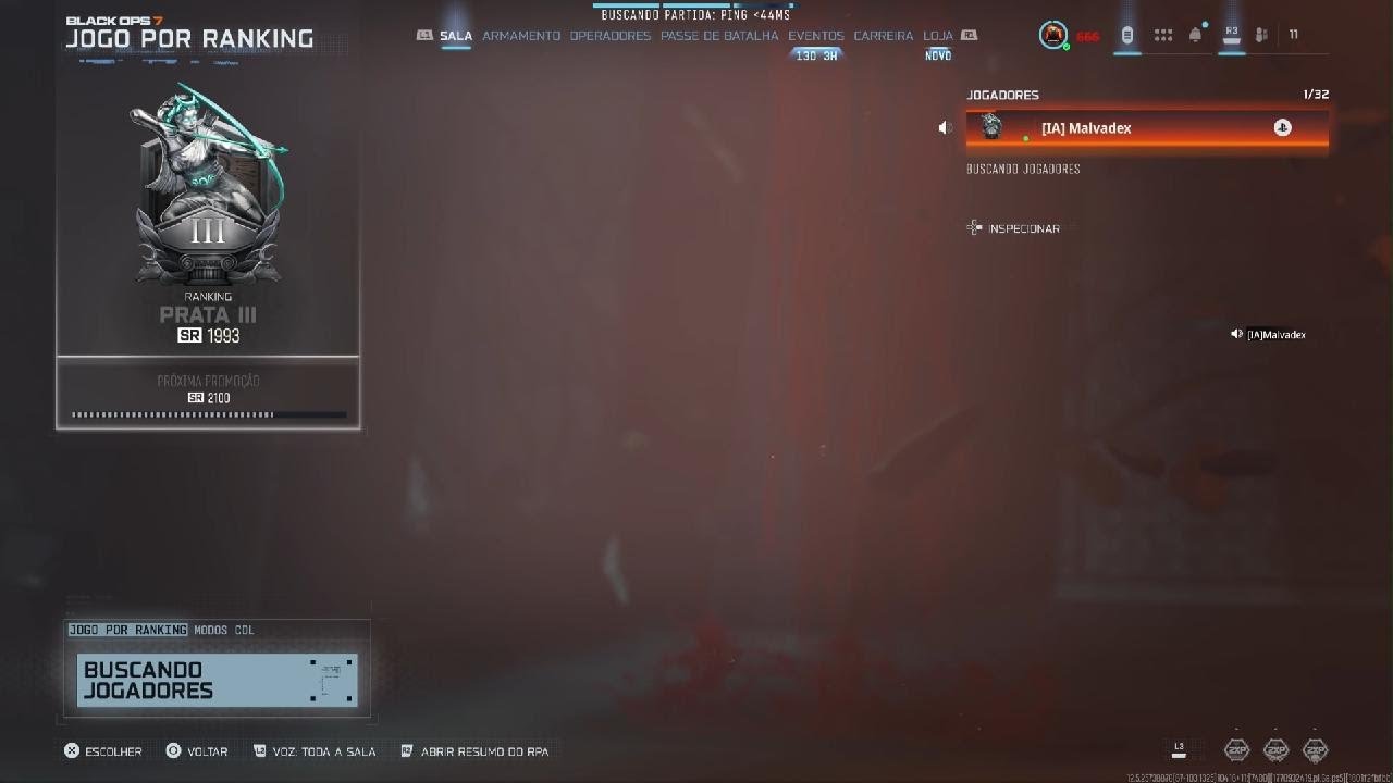 Call of Duty ranking com gringos