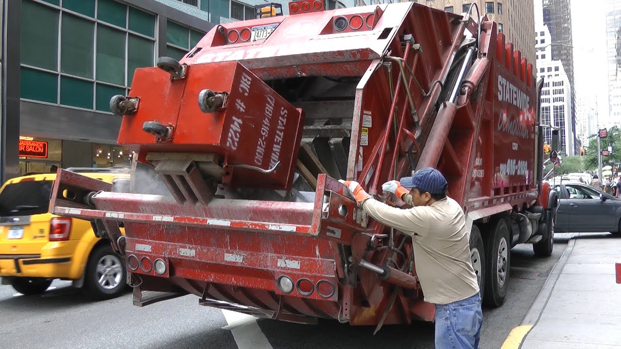 Garbage Trucks: A Summer Afternoon in NYC