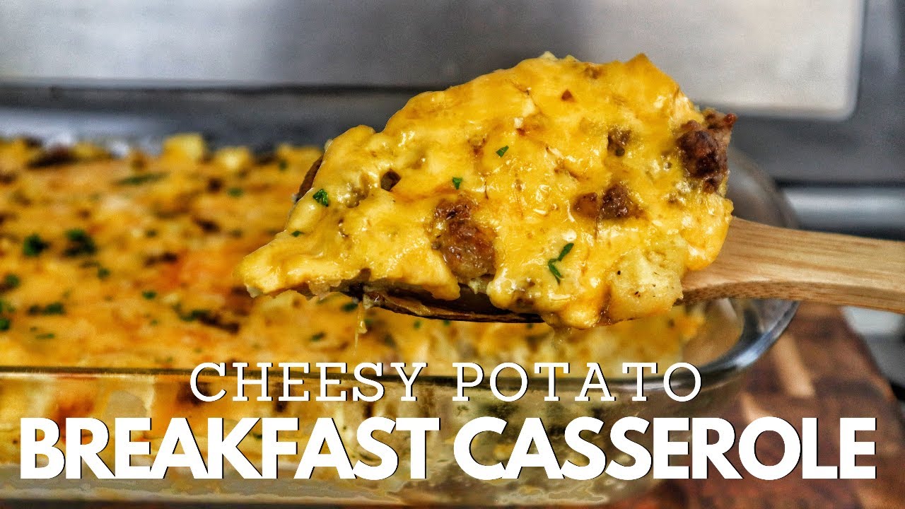 Incredible! Cheesy Potatoes Breakfast Casserole | Breakfast Recipe
