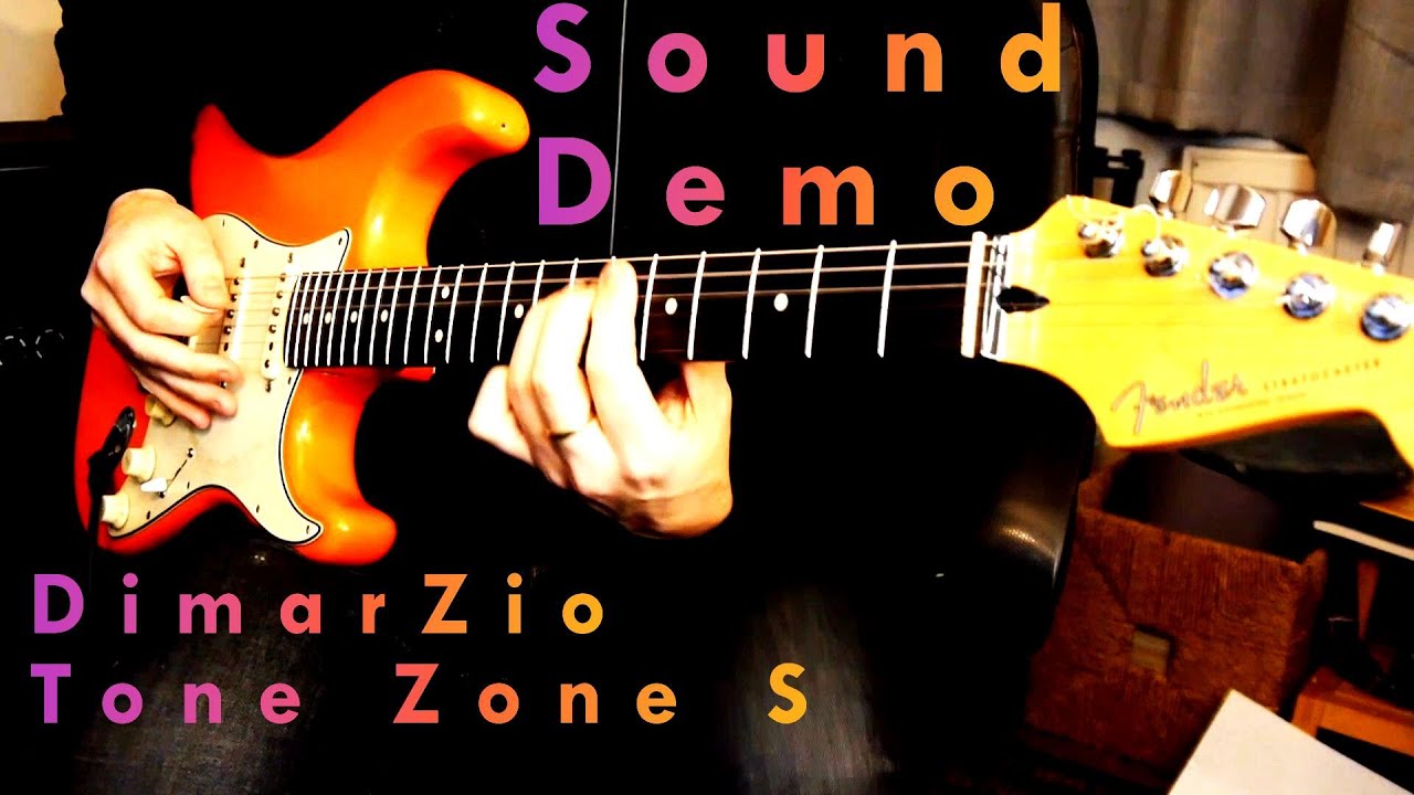 Dimarzio Tone Zone S - A few sound examples from this Fender Stratocaster bridge pickup