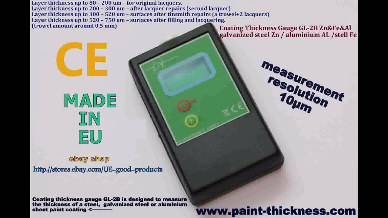 Digital Paint Thickness Gauge NEW  HD*