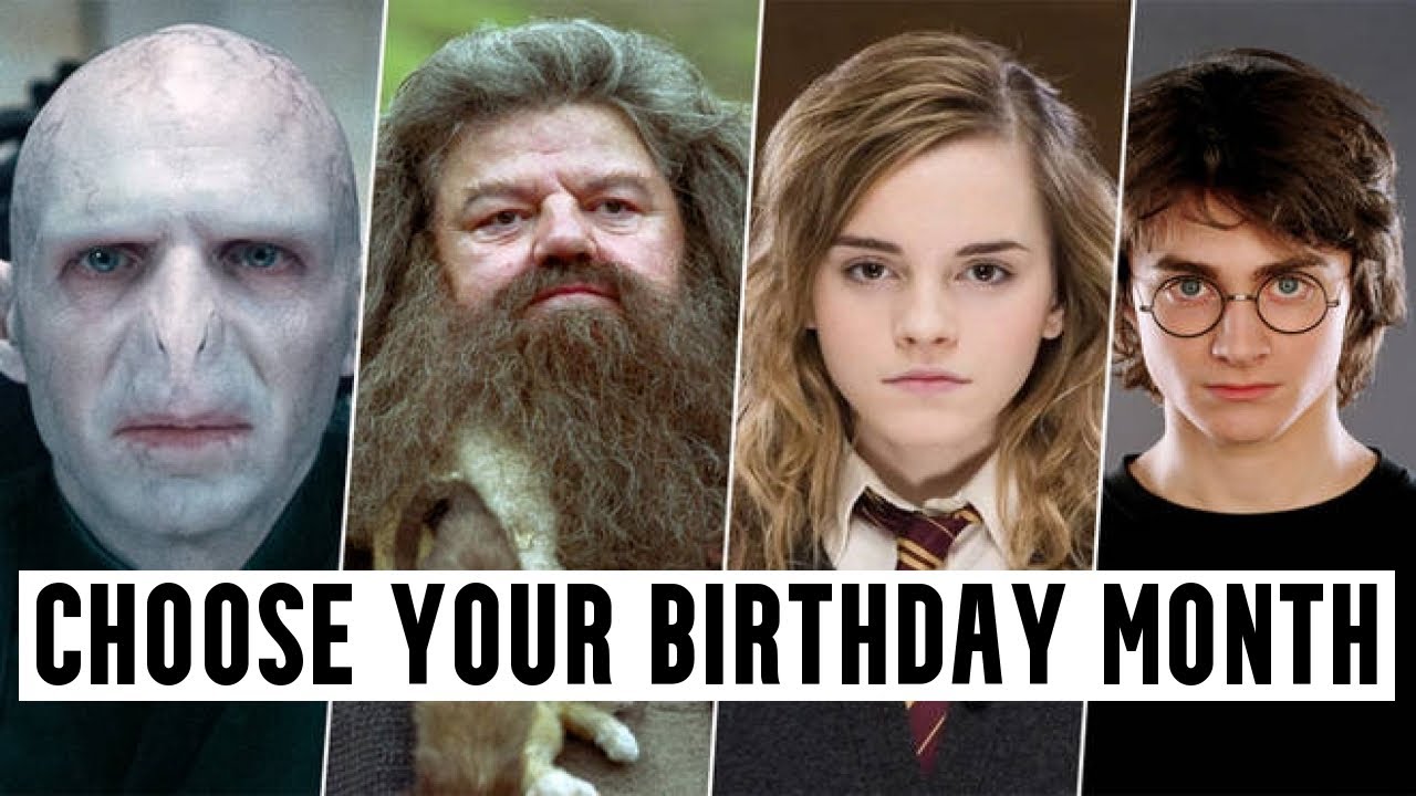 Choose Your Birthday Month To See Which Harry Potter Character Are You