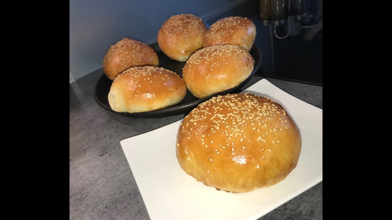 Pain hamburger brioché extra moelleux !
