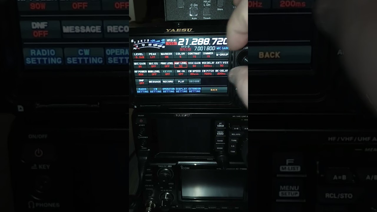 YAESU FTdx-10. HOW TO ADJUST THE RF OUTPUT. BOBBY TRATES 