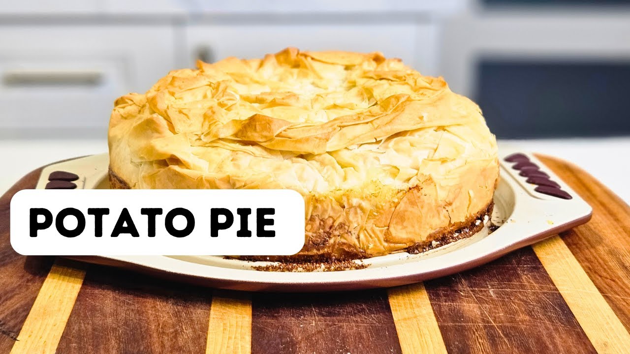 HOW TO MAKE A PIE AT HOME /EASY FILO PIE /POTATO AND LEEK PIE