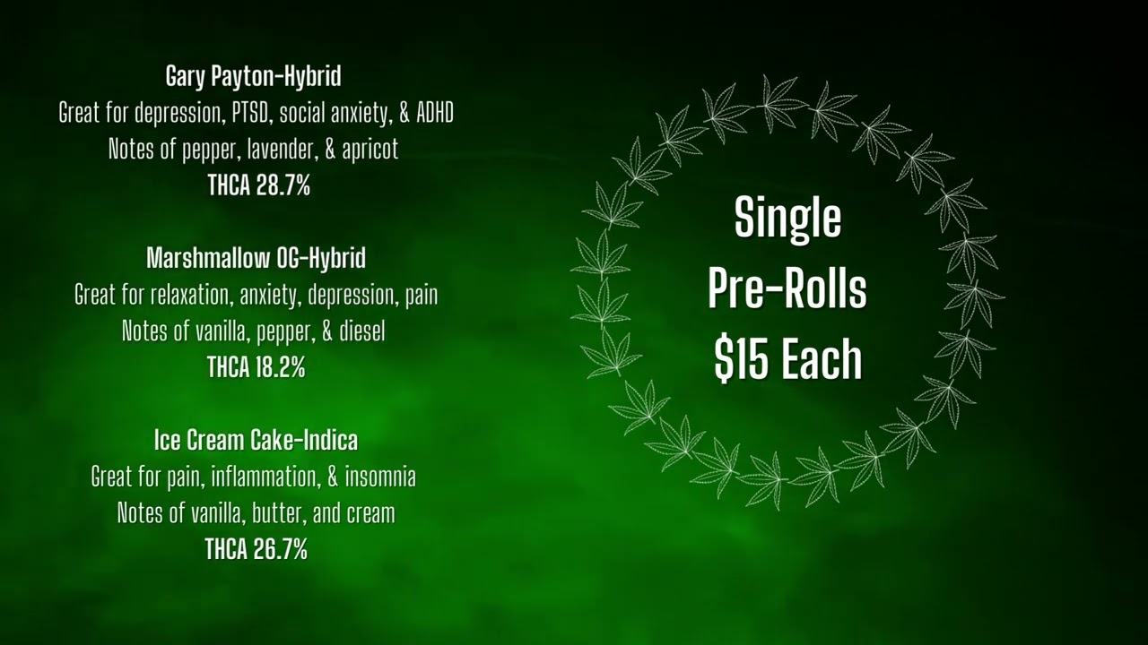 New THCA Pre-Rolls Are Here!!!